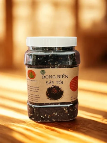 Rong Biển Sấy Tỏi – Giòn Thơm, Bổ Dưỡng, Snack Ăn Vặt Không Chất Bảo Quản 🌊🧄✨
